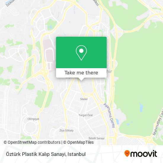 Öztürk Plastik Kalıp Sanayi map