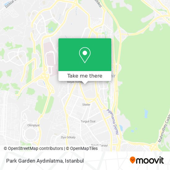 Park Garden Aydınlatma map