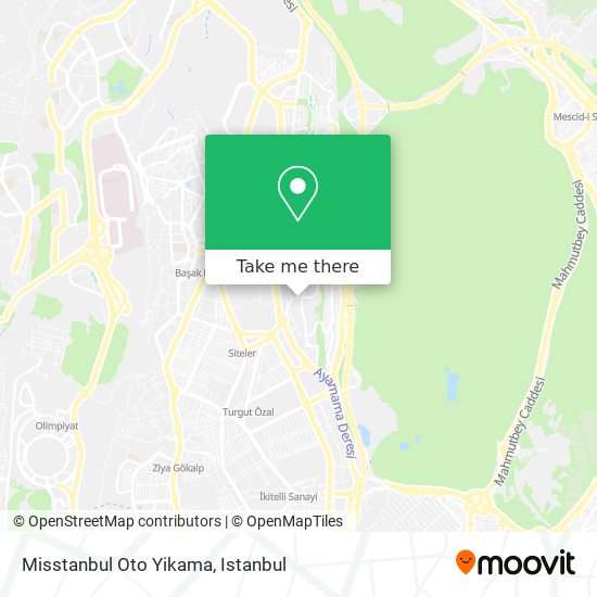 Misstanbul Oto Yikama map