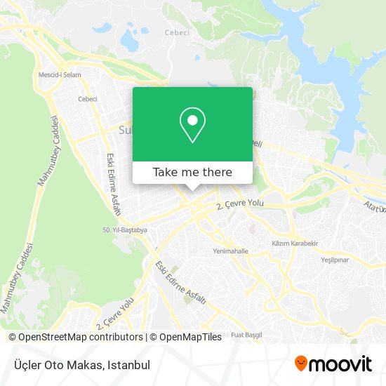 Üçler Oto Makas map