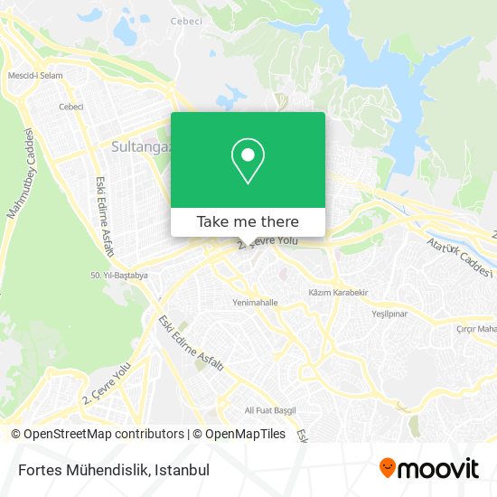Fortes Mühendislik map