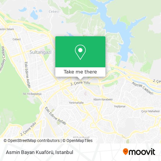 Asmin Bayan Kuaförü map