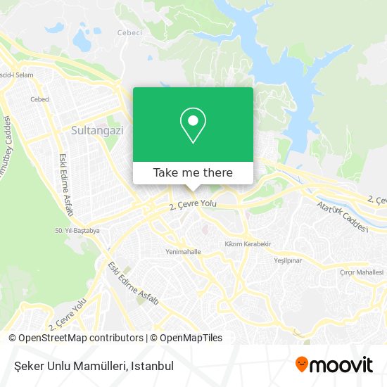 Şeker Unlu Mamülleri map