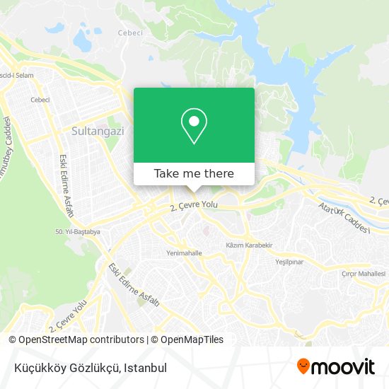 Küçükköy Gözlükçü map
