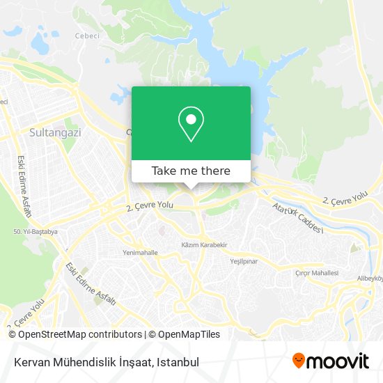 Kervan Mühendislik İnşaat map