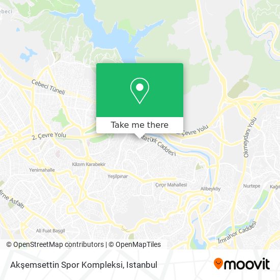 Akşemsettin Spor Kompleksi map