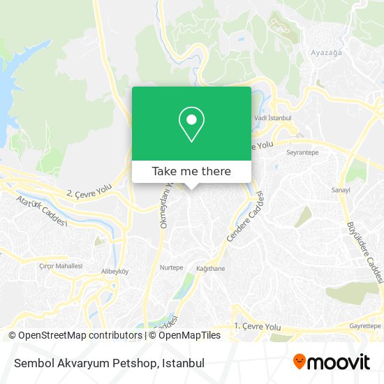 Sembol Akvaryum Petshop map