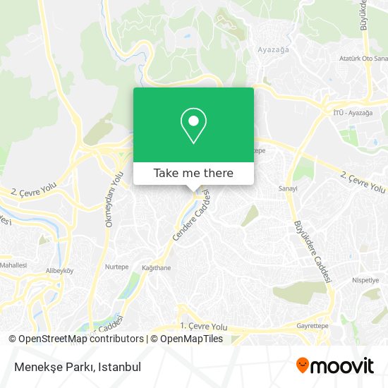 Menekşe Parkı map