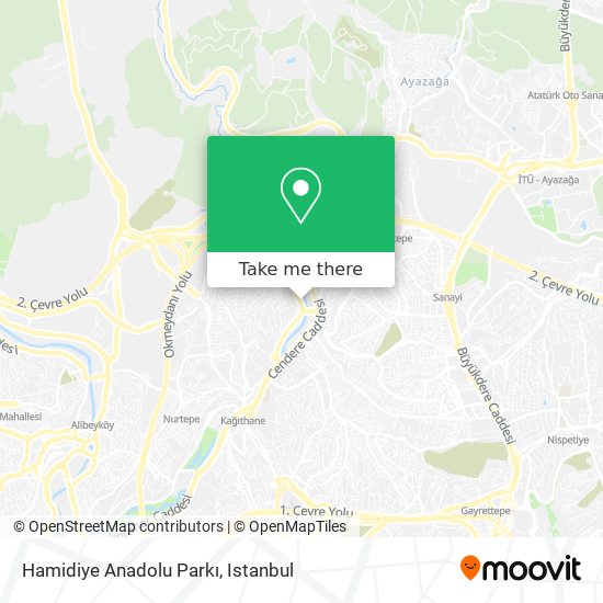 Hamidiye Anadolu Parkı map
