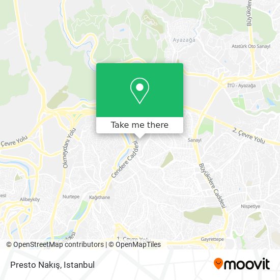 Presto Nakış map