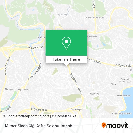Mimar Sinan Çiğ Köfte Salonu map