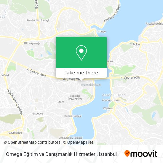 Omega Eğitim ve Danışmanlık Hizmetleri map