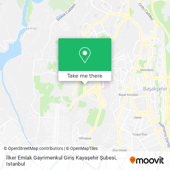İlker Emlak Gayrimenkul Giriş Kayaşehir Şubesi map