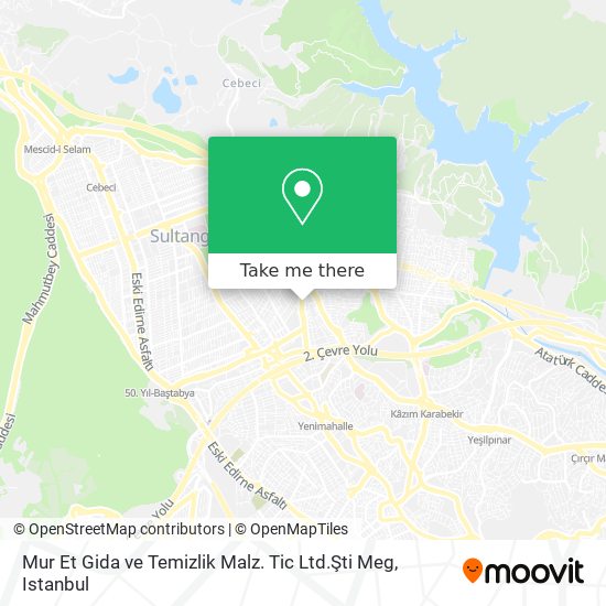 Mur Et Gida ve Temizlik Malz. Tic Ltd.Şti Meg map