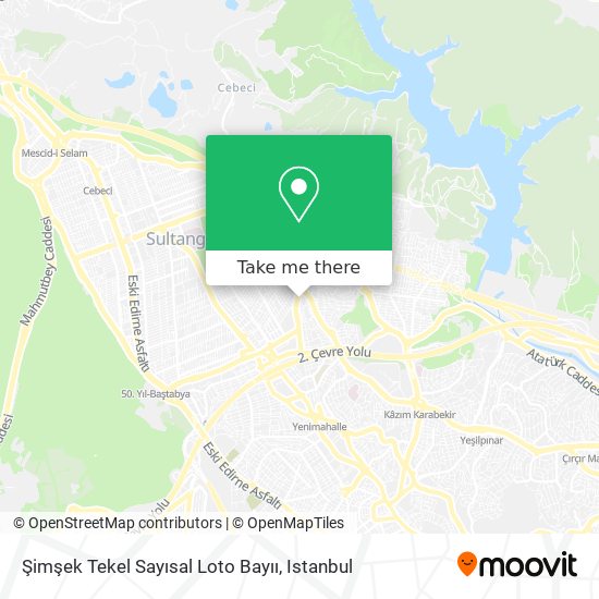 Şimşek Tekel Sayısal Loto Bayıı map