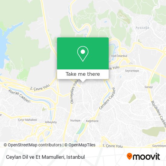 Ceylan Dil ve Et Mamulleri map