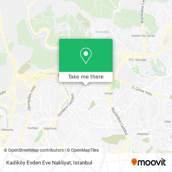 Kadiköy Evden Eve Nakliyat map