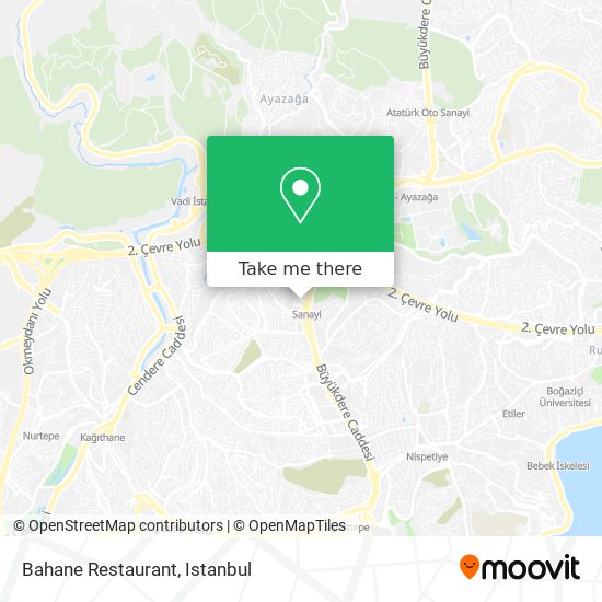 Bahane Restaurant map