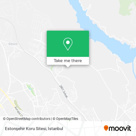 Estonşehir Koru Sitesi map