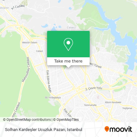 Solhan Kardeşler Ucuzluk Pazarı map