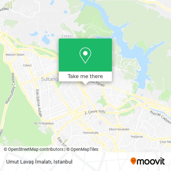 Umut Lavaş İmalatı map