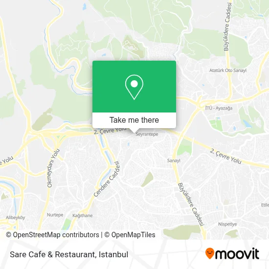 Sare Cafe & Restaurant map