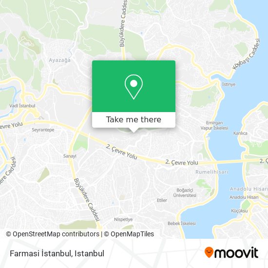 Farmasi İstanbul map