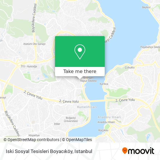 Iski Sosyal Tesisleri Boyacıköy map