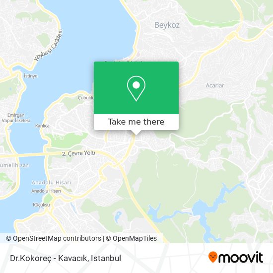 Dr.Kokoreç - Kavacık map