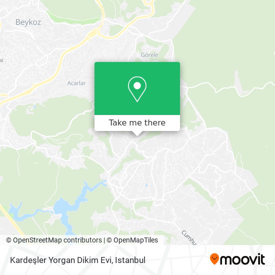 Kardeşler Yorgan Dikim Evi map