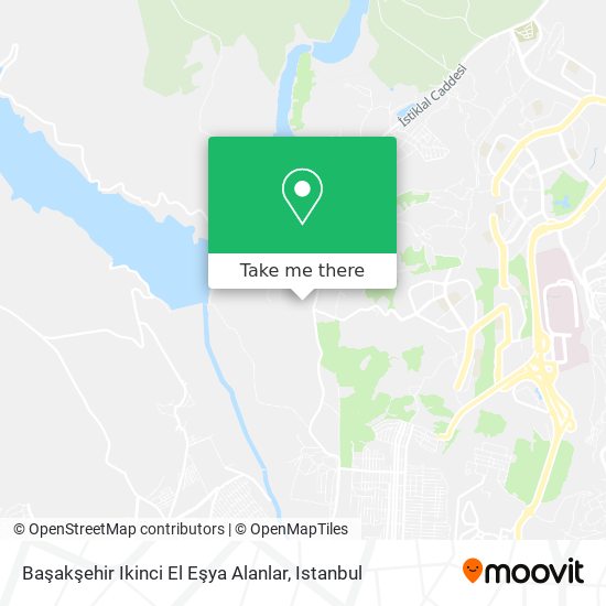 Başakşehir Ikinci El Eşya Alanlar map