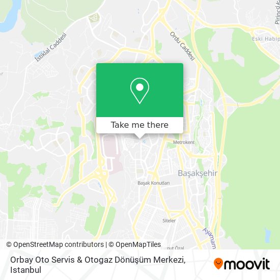 Orbay Oto Servis & Otogaz Dönüşüm Merkezi map