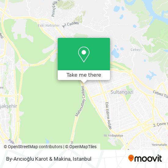 By-Arıcıoğlu Karot & Makina map