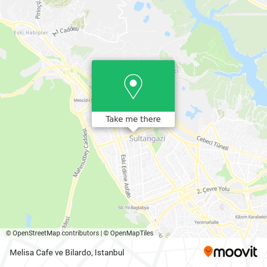 Melisa Cafe ve Bilardo map