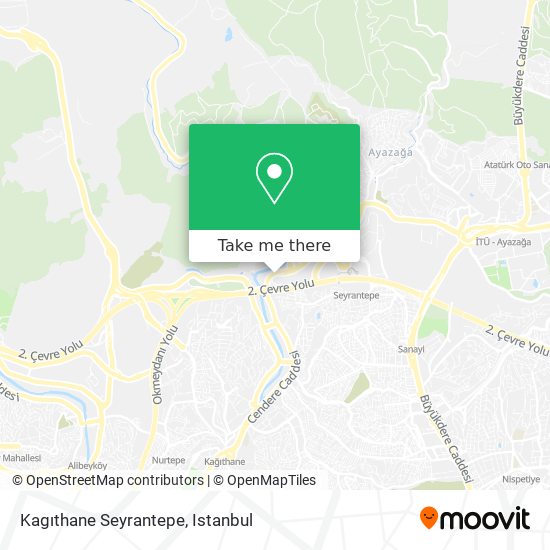 Kagıthane Seyrantepe map