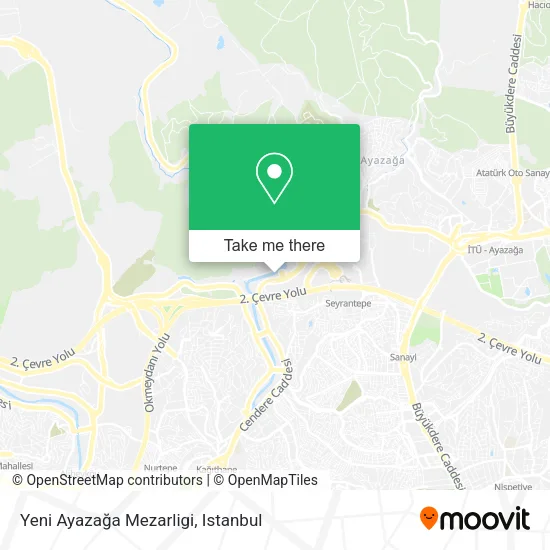 Yeni Ayazağa Mezarligi map