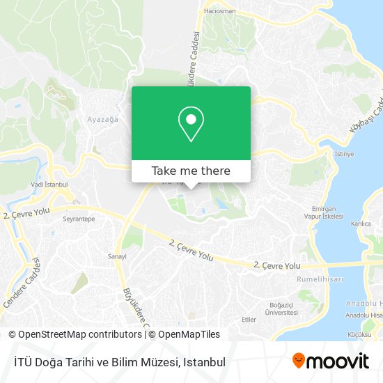 İTÜ Doğa Tarihi ve Bilim Müzesi map