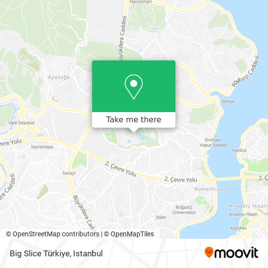 Big Slice Türkiye map