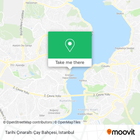 Tarihi Çınaraltı Çay Bahçesi map