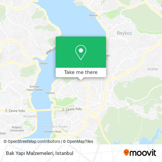 Bak Yapı Malzemeleri map