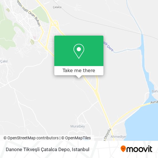 Danone Tikveşli Çatalca Depo map