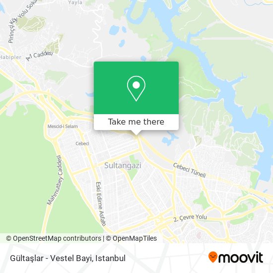 Gültaşlar - Vestel Bayi map