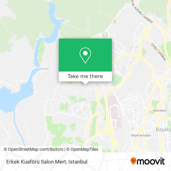 Erkek Kuaförü Salon Mert map
