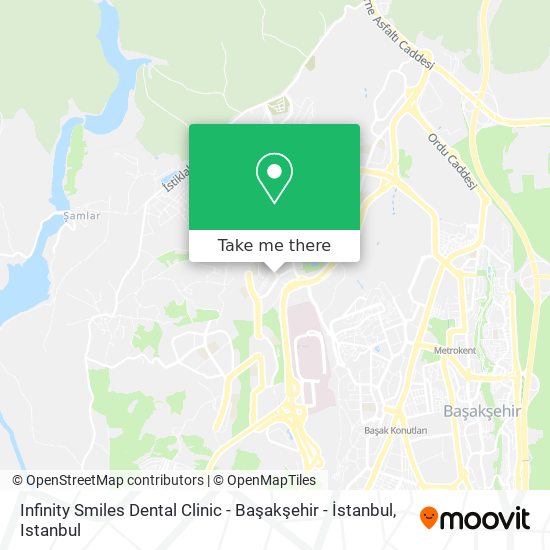 Infinity Smiles Dental Clinic - Başakşehir - İstanbul map