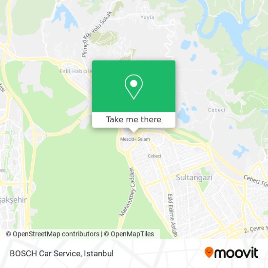 BOSCH Car Service map