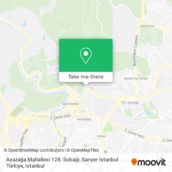 Ayazağa Mahallesi 128. Sokağı, Sarıyer İstanbul Türkiye map