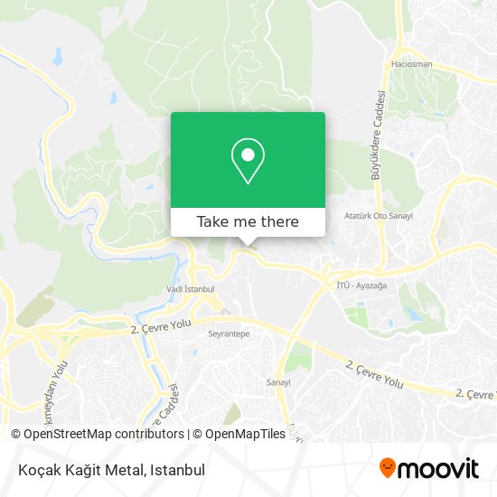 Koçak Kağit Metal map