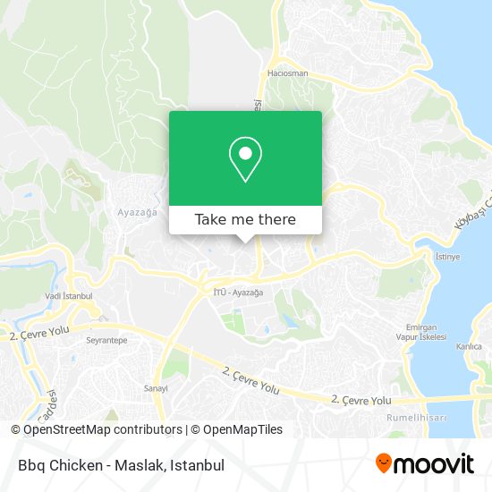 Bbq Chicken - Maslak map