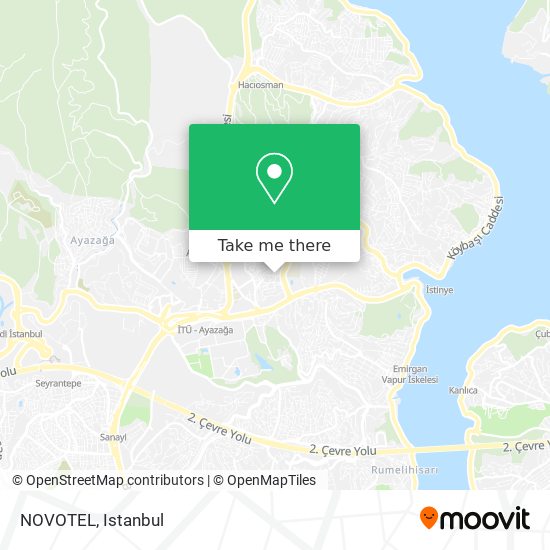 NOVOTEL map