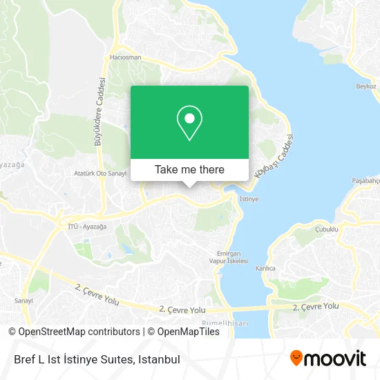 Bref L Ist İstinye Suıtes map